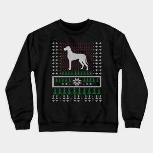 Great Dane Ugly Christmas Sweater Gift Crewneck Sweatshirt